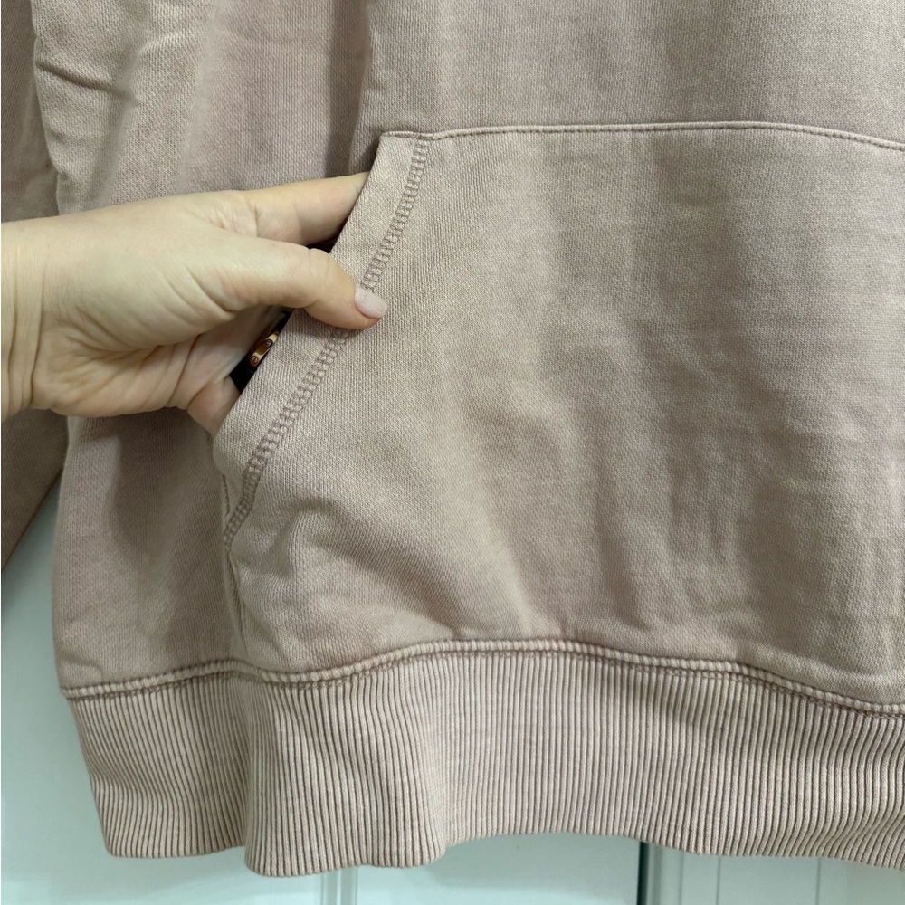 Primark Men's Dusty Pink Hoodie - Picture 6 of 8